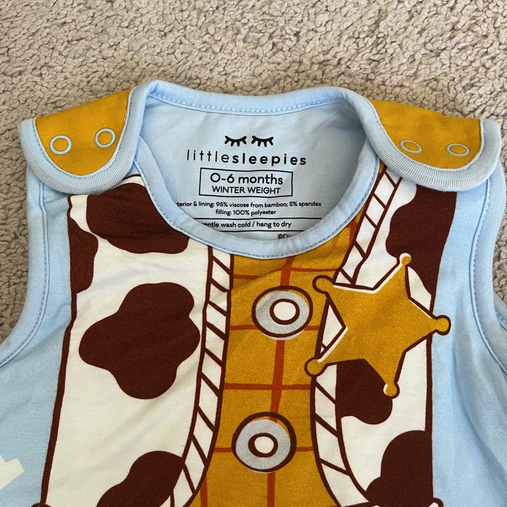Little Sleepies Disney Woody Sleep Sack - Picture 3 of 6